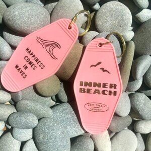 Inner Beach Retro Keychain